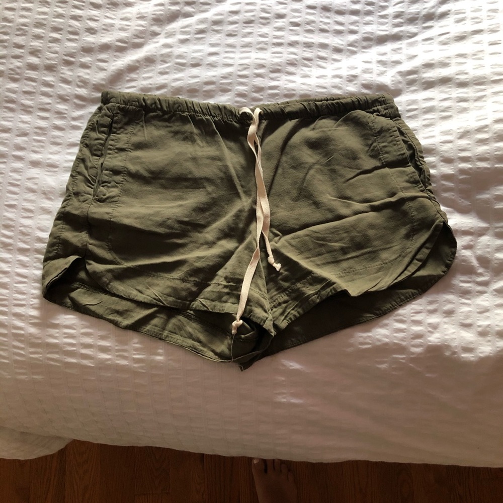 High waisted shorts
